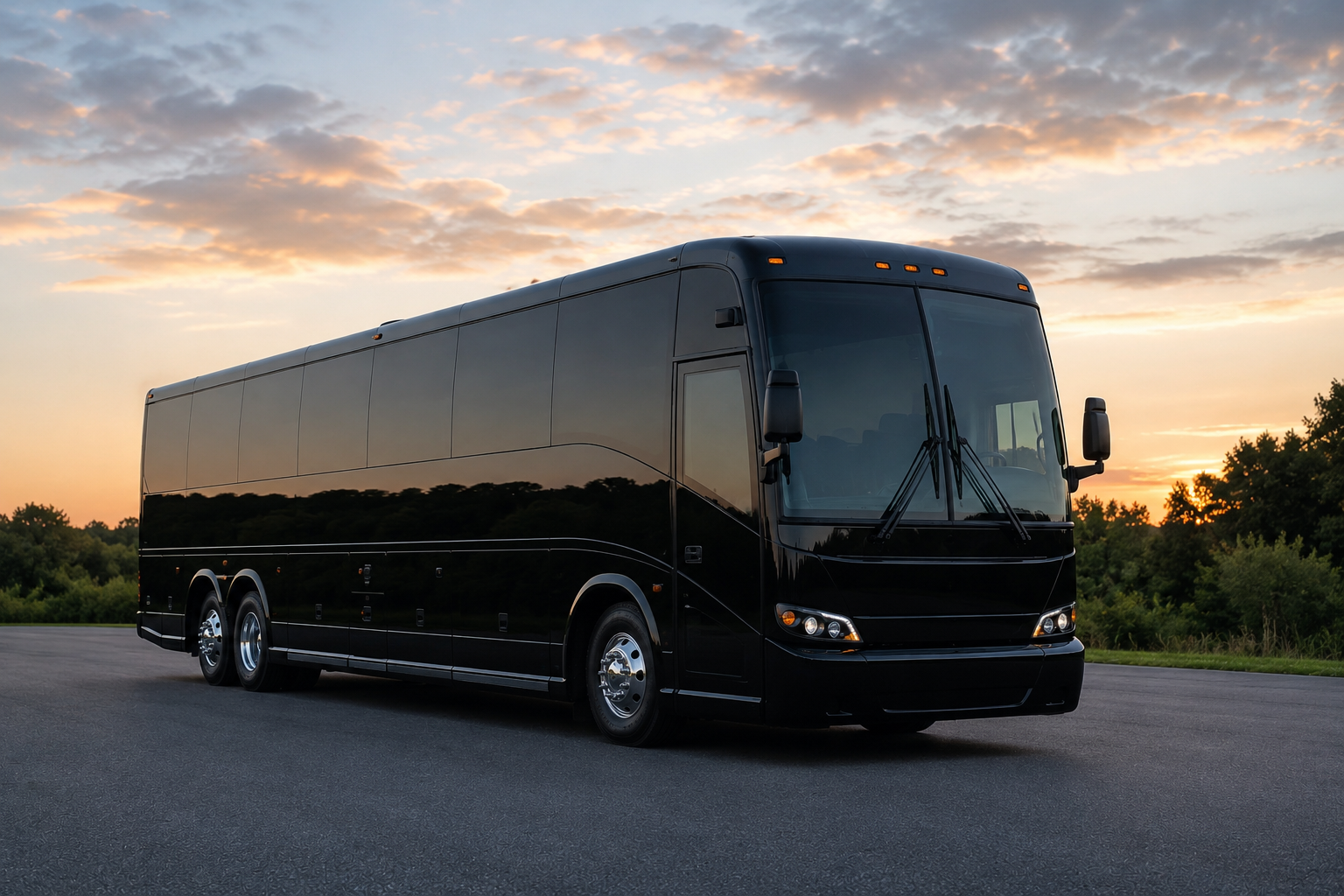 Full-Size Motor Coach — Up to 56 Passengers