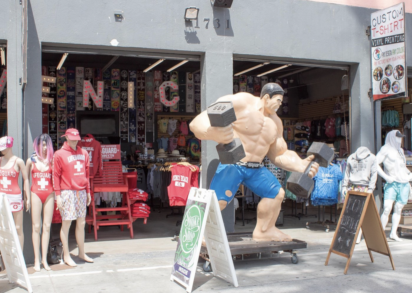 Venice Beach boardwalk