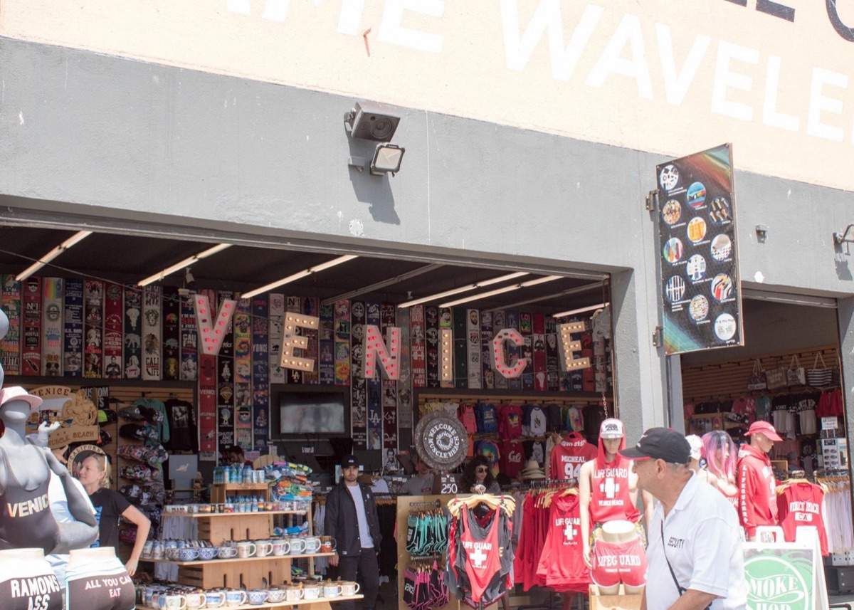 Venice Beach boardwalk